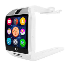 将图片加载到图库查看器,Bluetooth Smart Watch men Q18 With Camera Facebook Whatsapp Twitter Sync SMS Smartwatch Support SIM TF Card For IOS Android