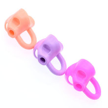 将图片加载到图库查看器,Two-Finger Pen Holder Silicone Baby Learning Writing Tool Correction Device Pencil Set Stationery 3 Piece Set Gift 2 Piece Fish