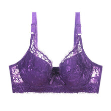 将图片加载到图库查看器,Sexy Lace Push Up Women Bra Underwear Thin Cup Underwire Bralette Plus Size