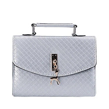 将图片加载到图库查看器,Women's Shoulder Bag Women Messenger Bags Leather Flap Plaid Hard Crossbody Bags for Women Bag Female Handbags Bolsa Feminina