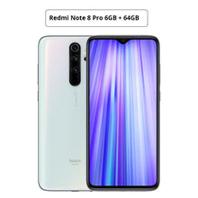 将图片加载到图库查看器,Global Version Xiaomi Redmi Note 8 Pro smartphone 6GB 64GB 128GB MTK Heilo G90T Mobile Phone 64MP Quad camera NFC 18W charge