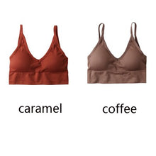 将图片加载到图库查看器,Queenral 2 Pcs Bras For Women Sexy Seamless Bra U Type Backless Bra Push Up Bralette Brassiere Women Bra Soutien Gorge Femme