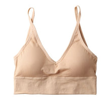 将图片加载到图库查看器,Queenral 2 Pcs Bras For Women Sexy Seamless Bra U Type Backless Bra Push Up Bralette Brassiere Women Bra Soutien Gorge Femme