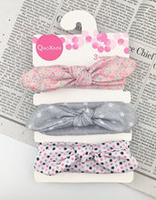 将图片加载到图库查看器,3pcs/lot baby girl headband for newborn babies hair band elastic accessories cotton headwear