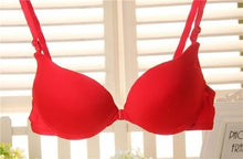 将图片加载到图库查看器,Fashion bra spring and summer seamless sexy front button bra push up underwear buckle female small chest bra