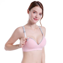 将图片加载到图库查看器,Maternity Breastfeeding Nursing Bra Pregnancy Clothes Women Easy Feeding Bra Wire Free Soutien Gorge Allaitement Underwear Sleep