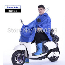将图片加载到图库查看器,Plus Size burberry_ men Womens Long Raincoats Yellow Red Blue Poncho Transparent Thickening Large Hat Brim for Bicycle E-Bicycle