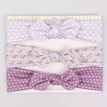将图片加载到图库查看器,3pcs/lot baby girl headband for newborn babies hair band elastic accessories cotton headwear