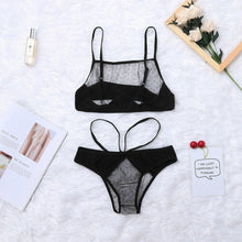 将图片加载到图库查看器,Lingerie Set Sexy Women Lace Strappy Push Up Bra Set Erotic Lingerie Porno Femme Underwear Bralette Set Intimates 6.10