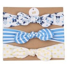 将图片加载到图库查看器,3pcs/lot baby girl headband for newborn babies hair band elastic accessories cotton headwear
