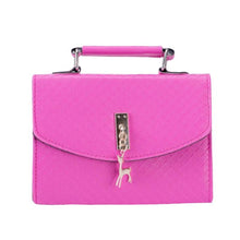 将图片加载到图库查看器,Women's Shoulder Bag Women Messenger Bags Leather Flap Plaid Hard Crossbody Bags for Women Bag Female Handbags Bolsa Feminina