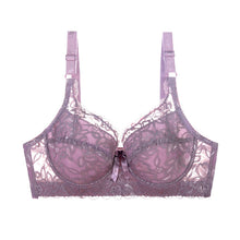将图片加载到图库查看器，Sexy Lace Push Up Women Bra Underwear Thin Cup Underwire Bralette Plus Size
