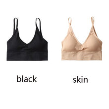 将图片加载到图库查看器，Queenral 2 Pcs Bras For Women Sexy Seamless Bra U Type Backless Bra Push Up Bralette Brassiere Women Bra Soutien Gorge Femme
