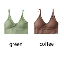 将图片加载到图库查看器，Queenral 2 Pcs Bras For Women Sexy Seamless Bra U Type Backless Bra Push Up Bralette Brassiere Women Bra Soutien Gorge Femme
