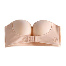 将图片加载到图库查看器，Sexy Strapless Bra Women Invisible Bras Push Up Lingerie Backless Brassiere Seamless Bralette Underwear for Wedding Dress #F
