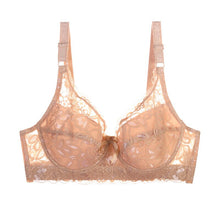 将图片加载到图库查看器，Sexy Lace Push Up Women Bra Underwear Thin Cup Underwire Bralette Plus Size
