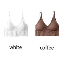 将图片加载到图库查看器，Queenral 2 Pcs Bras For Women Sexy Seamless Bra U Type Backless Bra Push Up Bralette Brassiere Women Bra Soutien Gorge Femme
