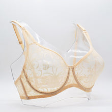 将图片加载到图库查看器，Plus Size Sexy Lace Bras For Women Underwired BH Hollow Out Bra Bralette Womens Underwear Delicate Embroidery Lingerie Brassiere
