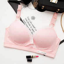 将图片加载到图库查看器，New Maternity Pregnancy Bras ropa mujer - vetement femme Nursing Bra for Feeding Women Organic Cotton Breastfeeding Brassiere XL
