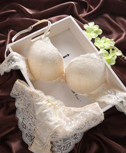 将图片加载到图库查看器，ANTONGMI Women Underwear Set Sexy Lace Bra Set Push Up Bra Set Sexy Lace Briefs  Lingerie 3/4 Cup 70B 75B 80B
