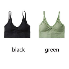 将图片加载到图库查看器，Queenral 2 Pcs Bras For Women Sexy Seamless Bra U Type Backless Bra Push Up Bralette Brassiere Women Bra Soutien Gorge Femme
