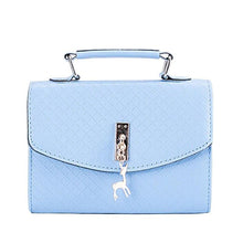 将图片加载到图库查看器，Women's Shoulder Bag Women Messenger Bags Leather Flap Plaid Hard Crossbody Bags for Women Bag Female Handbags Bolsa Feminina

