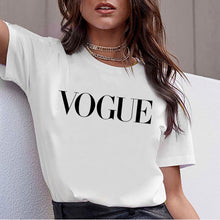 将图片加载到图库查看器，Vogue Harajuku T Shirt Summer Graphic Ullzang T-shirt Korean Kawaii Streetwear Tshirt 90s Funny Princess Cartoon Top Tees Female
