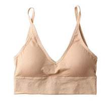 将图片加载到图库查看器，Queenral 2 Pcs Bras For Women Sexy Seamless Bra U Type Backless Bra Push Up Bralette Brassiere Women Bra Soutien Gorge Femme
