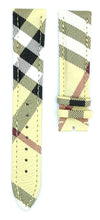 将图片加载到图库查看器，212ZTD Leather Watch Strap Compatible With Burberry BU1390 20mm 329BRR
