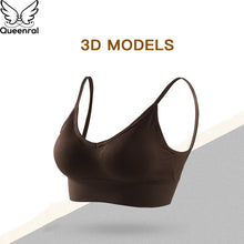 将图片加载到图库查看器，Queenral 2 Pcs Bras For Women Sexy Seamless Bra U Type Backless Bra Push Up Bralette Brassiere Women Bra Soutien Gorge Femme
