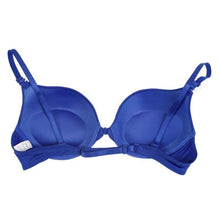 将图片加载到图库查看器，Front Closure Underwire Bra Push Up Women Plunge Bra Sexy 3/4 Cup Padded Bralette Women Plus Size Backless Bras for Ladies

