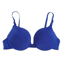 将图片加载到图库查看器，Front Closure Underwire Bra Push Up Women Plunge Bra Sexy 3/4 Cup Padded Bralette Women Plus Size Backless Bras for Ladies
