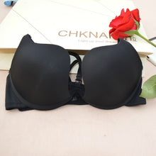 将图片加载到图库查看器，Japanese Style Deep V Push Up Bra Strapless Underwire Underwear Women Sexy Soutien Gorge Thin Half Cup Lingerie Beauty Back
