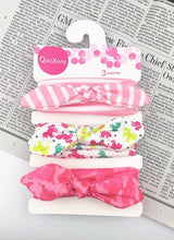 将图片加载到图库查看器，3pcs/lot baby girl headband for newborn babies hair band elastic accessories cotton headwear
