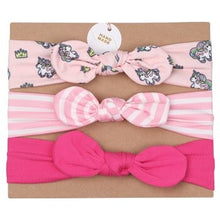 将图片加载到图库查看器，3pcs/lot baby girl headband for newborn babies hair band elastic accessories cotton headwear
