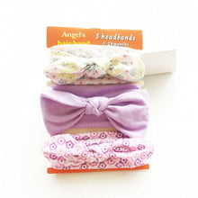 将图片加载到图库查看器，3pcs/lot baby girl headband for newborn babies hair band elastic accessories cotton headwear
