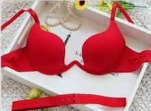 将图片加载到图库查看器，Japanese Style Deep V Push Up Bra Strapless Underwire Underwear Women Sexy Soutien Gorge Thin Half Cup Lingerie Beauty Back
