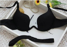将图片加载到图库查看器，Japanese Style Deep V Push Up Bra Strapless Underwire Underwear Women Sexy Soutien Gorge Thin Half Cup Lingerie Beauty Back
