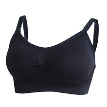 将图片加载到图库查看器，Maternity Bras Wirefree Nursing Bra Panties Set Pregnancy Clothes Prevent Sagging Breastfeeding Women's Breathable lactancia Bra
