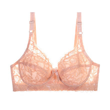 将图片加载到图库查看器，Sexy Lace Push Up Women Bra Underwear Thin Cup Underwire Bralette Plus Size
