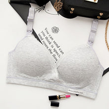 将图片加载到图库查看器，New Maternity Pregnancy Bras ropa mujer - vetement femme Nursing Bra for Feeding Women Organic Cotton Breastfeeding Brassiere XL
